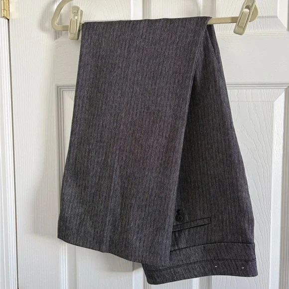 LOFT Charcoal Gray Trousers - Picture 7 of 7